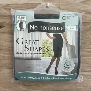 Black Body-Shaping Pantyhose New With Tags